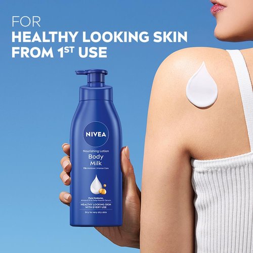 Nivea Nourishing Body Milk Lotion - Rich Hydration for Very Dry Skin | 400ml