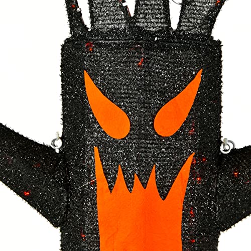 Halloween Spooky Tree Lawn Decoration with LED Lights, 4 Feet