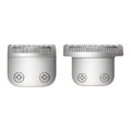 WHAL Stainless Steel Replacement Detachable Blade Set - Compatible with Lithium Ion Trimmer | 30MM & 40MM 2-Pack