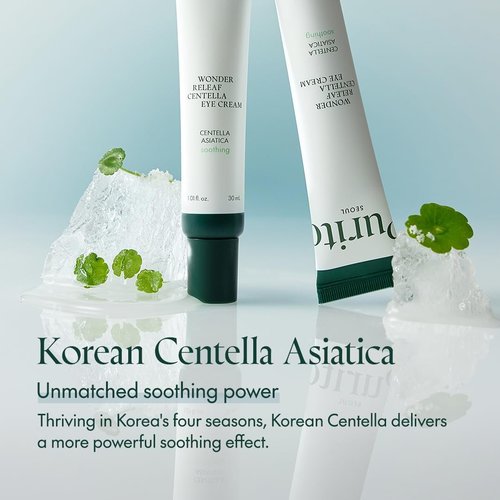 PURITO Centella Eye Cream - Soothing Treatment for Dark Circles & Puffiness | Vegan & Cruelty-Free, 30ml