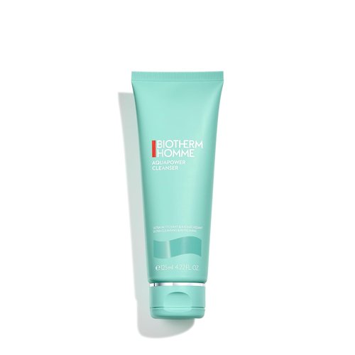 Biotherm Homme Aquapower Cleanser - Hydrating Formula for Oily & Dry Skin | 4.2 Fl. Oz. Tube