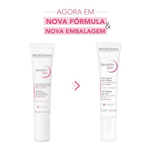 Bioderma Sensibio Eye Cream - Soothing Formula for Sensitive Skin | 15 ml