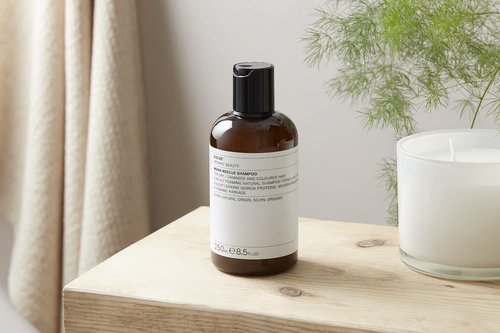 Evolve Organic Beauty - Natural Monoi Rescue Shampoo | Vegan, Small Batch Clean Beauty (8.5 fl oz)