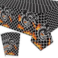 Dragon Party Table Covers Waterproof Rectangular Tablecloth 52 x 86 Inches - Black Dragon Theme Decorations