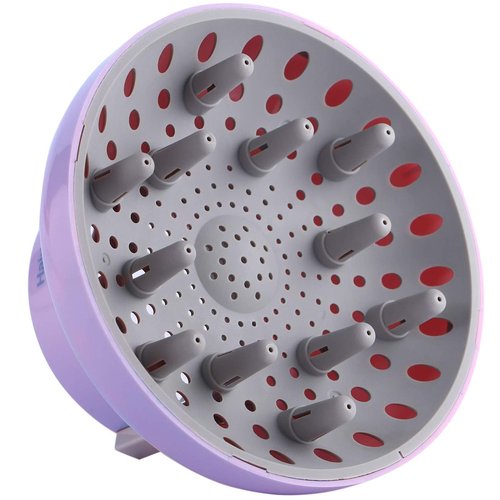 Hairizone Universal Hair Diffuser - Adaptable for Blow Dryers | Perfect for Curly & Wavy Hair, Lavender Color