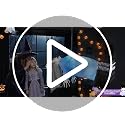 Halloween Animatronic Floating Corpse Decoration - 38 Inches, Motion-Activated, Sound & Light Effects