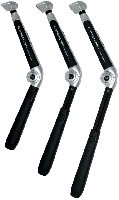 MANGROOMER Platinum Pro Back Shaver - 3 Flex Heads, Power Hinge & Extreme Reach Handle | Bonus Case Included