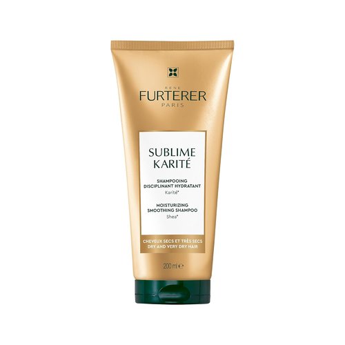 Rene Furterer Sublime Karité Moisturizing Shampoo - Nourishing Shea Butter & Ylang-Ylang Oil, 8.5 Fl Oz