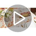 Fall Cow Pumpkin Linen Table Runner 13x72 Inch for Kitchen Dining Decor