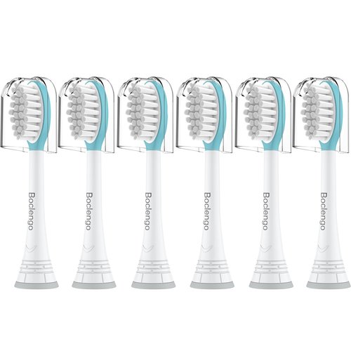 Boclengo Kids Replacement Heads for Philips Sonicare Kids Toothbrush Heads,for Phillips Sonicare HX6042/94, HX6340,HX6321,HX6320/30,Standard Child Brush Head for Philips Sonic Care,Boy Girl,6 Pcs