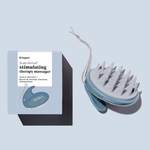 Briogeo Scalp Revival Scalp Massager - Handheld Brush for Gentle Exfoliation & Circulation | All Hair Types