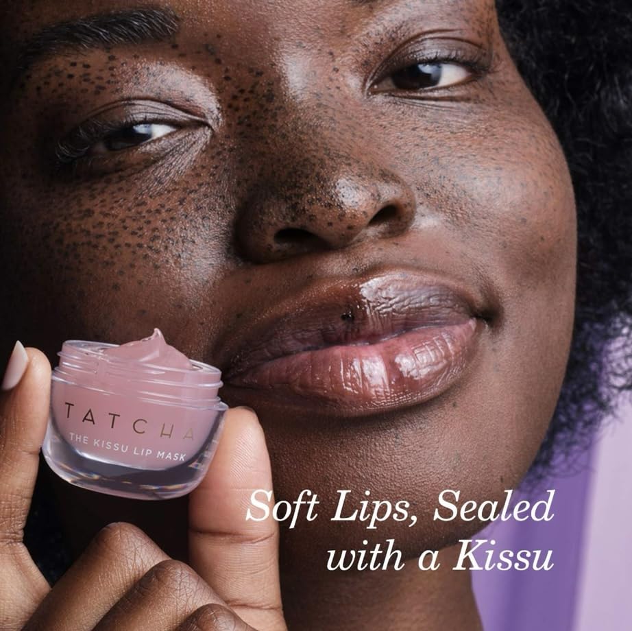 Tatcha Kissu Lip Mask - Overnight Treatment for Plump, Soft Lips | 9.0g | 0.32oz