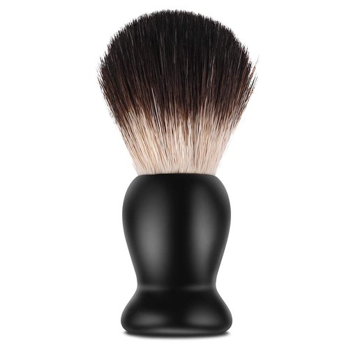 PerPro Deluxe Black Shaving Razor Stand Holder with Shaving Brush Kit,Compatible with Gillette Razor and Cartridge Razor,Safety Razor,Badger Shaving Brush