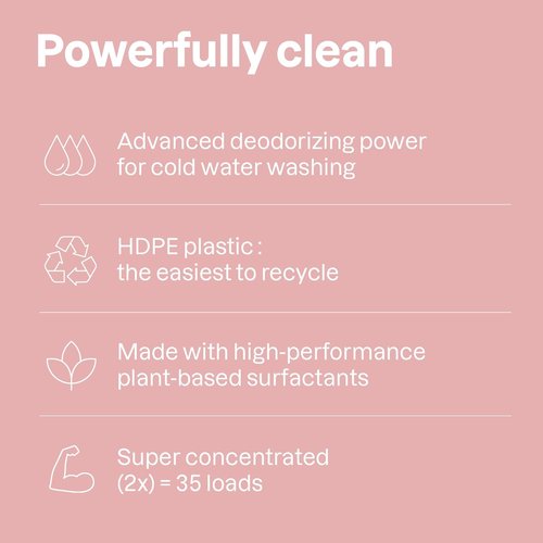 ATTITUDE Baby Laundry Detergent - EWG Verified, Plant-Based Formula, Sweet Lullaby Scent, 35 Loads | 35.5 Fl Oz