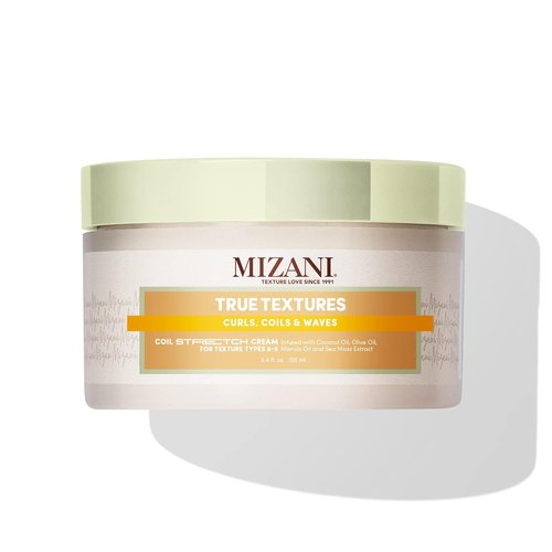 Mizani True Textures Coil Stretch Cream - Non-Drying Curl Shaping Cream for Curly & Coily Hair