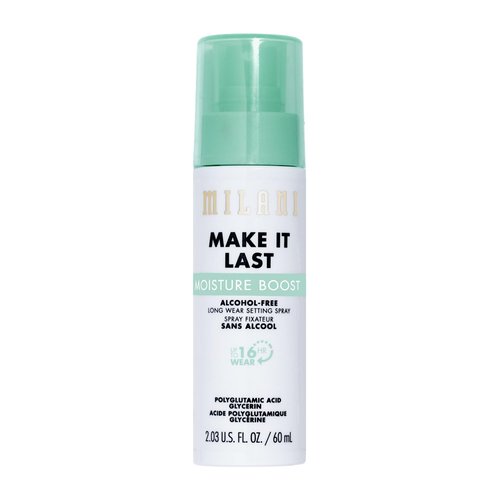Milani Make It Last Moisture Boost Setting Spray - Alcohol Free Waterproof Makeup Finishing Mist - Hydrating & Soothing Formula for Sensitive Skin - 1 Count