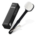 Silicone Body Scrubber for All Skin Types Dual Sided Silicone Brush for Full Body Deep Cleansing and Exfoliation, Ergonomic White Back Scrubber