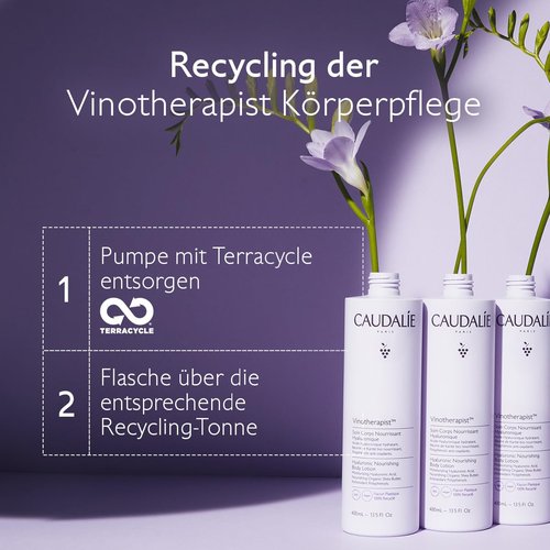 Caudalie Vinotherapist Nourishing Body Lotion with Hyaluronic Acid | Hydrating & Moisturizing Formula