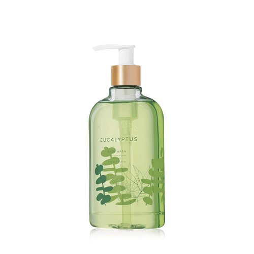 Thymes Moisturizing Body Wash - Nourishing Bath Soap with Eucalyptus & Citrus Notes | 9.25 fl oz