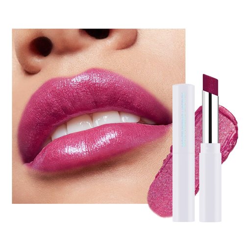 Regine Switzerland Mauve Pink Metallic Lipstick - Hydrating Glow & Plumping Formula | Long-Lasting Shine