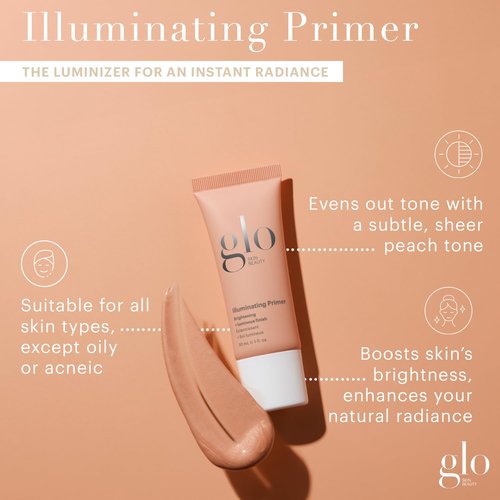 Glo Skin Beauty Illuminating Primer - Radiant Finish for Flawless Makeup Application