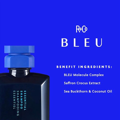 R+Co BLEU Essential Shampoo & Conditioner Set - Daily Cleansing & Lightweight Hydration - Sulfate-Free 8.5oz & 6.5oz