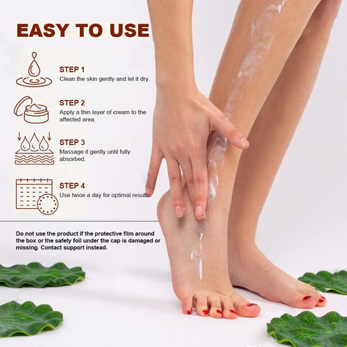 BERVEAL Urea Cream with 2% Salicylic Acid Foot Cream for Dry Cracked Heels, Heel Care Cream 5.29 Oz (Pack of 1)