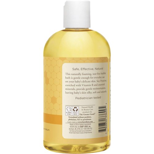 Burt's Bees Baby Bee Bubble Bath - Gentle Cleansing Formula | 12 Fl Oz Size