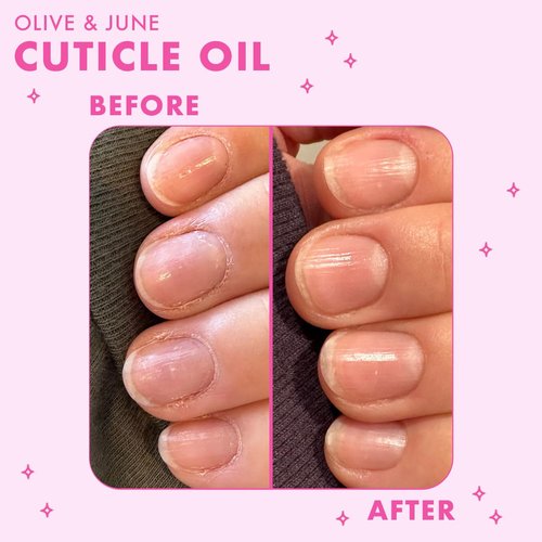 Olive & June Cuticle Oil - Hydrating Goji Berry & Avocado Formula | Fast-Absorbing & Moisturizing | Vegan & Cruelty-Free