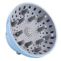 Hairizone Universal Hair Diffuser - Adaptable for Blow Dryers | Perfect for Natural Curly & Wavy Hair, Blue