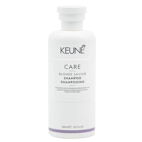 Keune Care Blonde Savior Shampoo, Sulfate-Free & Strengthening Cleanser for Blonde & Bleached Hair, 10.1 Fl Oz