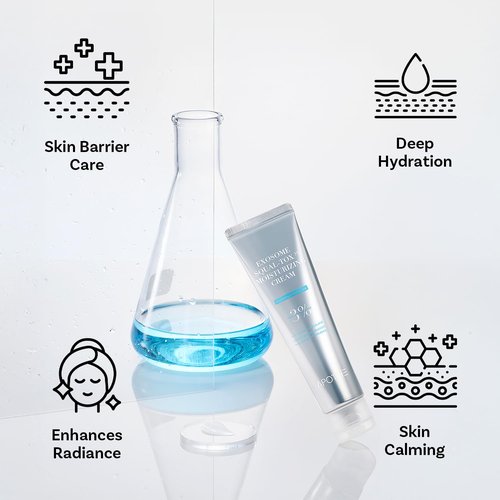 APOTHE Exosome Squal-Tox Moisturizing Cream 2.03 fl oz (60ml) – Long-Lasting Hydration, Firming, and Skin Barrier Strengthening with Squalane, Centella Asiatica, and Exosome Technology