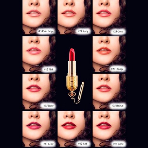 The history of Whoo Gongjinhyang Mi Luxury Lipstick 3.5g No.12 Pink