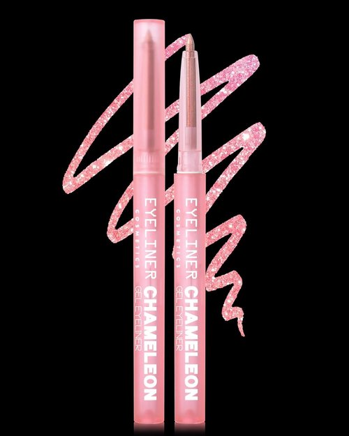 Skiennix Multichrome Gel Eyeliner - Waterproof Pink Shifting Glitter Pencil for Stunning Eye Looks | 01