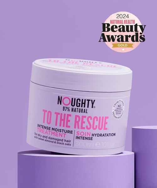 Noughty Hair Treatment Mask - 97% Natural Hydrating Formula for Dry, Frizzy Hair | 10 fl. oz.