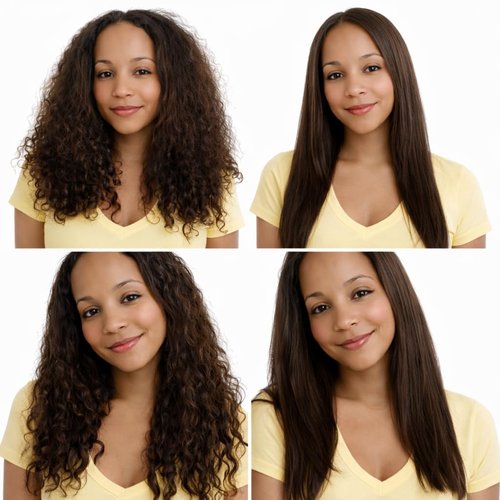 KERATIN RESEARCH Brazilian Keratin Hair Straightening Treatment - Professional Organic Smoothing for Shiny, Natural-Looking Hair (X2)