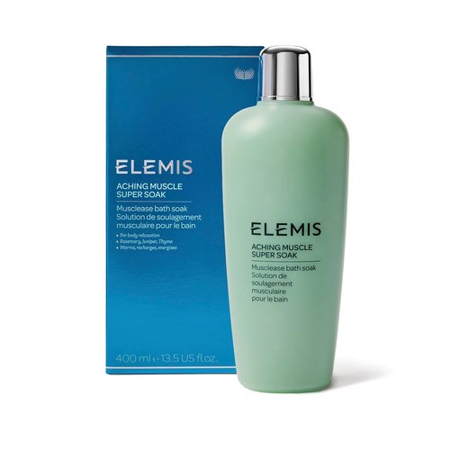 ELEMIS Aching Muscle Super Soak - Natural Bath Milk To Relieve Muscle Aches | 400ml