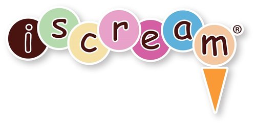 iscream Sparkle & Shine Lip Gloss Set - 3-Piece Pastel Collection with Cherry, Vanilla & Strawberry Scents