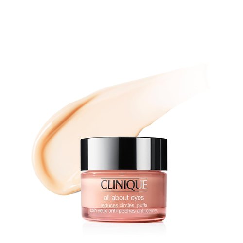 Clinique All About Eyes Eye Cream - Lightweight Hydrating & Brightening Formula with Vitamin C, 1 Ounce