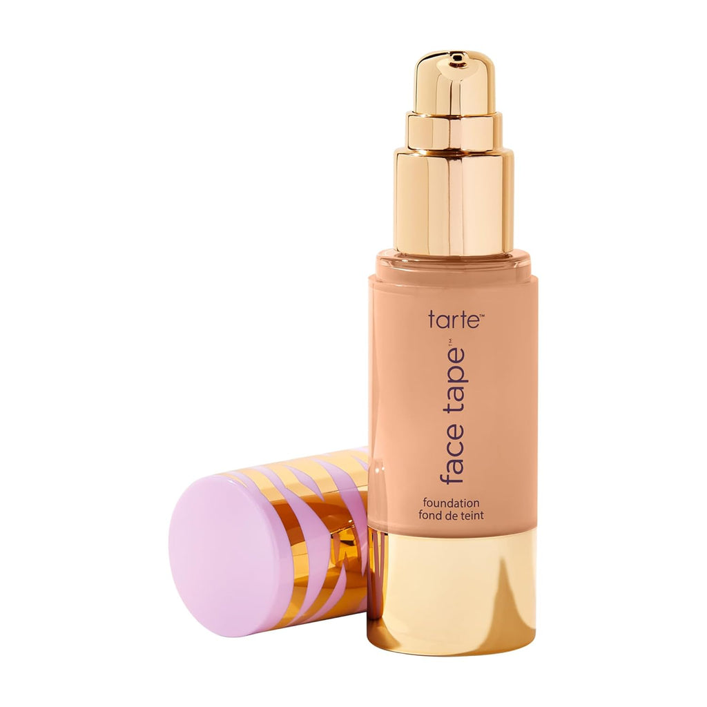 Tarte Face Tape Foundation - Full-Coverage, 12hr Waterproof Makeup | Hydrating, Natural Matte Finish, Vegan & Cruelty-Free