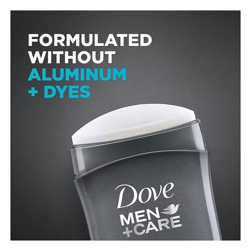 Dove Men+Care 72-Hour Deodorant Stick Aluminum Free- Clean Comfort, 3 pk./3 oz