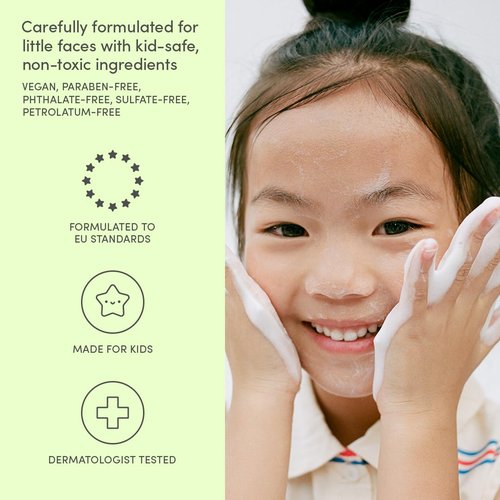 Evereden Kids Travel Set - Clean & Vegan 5-Piece Skin & Hair Care Kit with Travel Bag | Perfect Stocking Stuffer for Kids