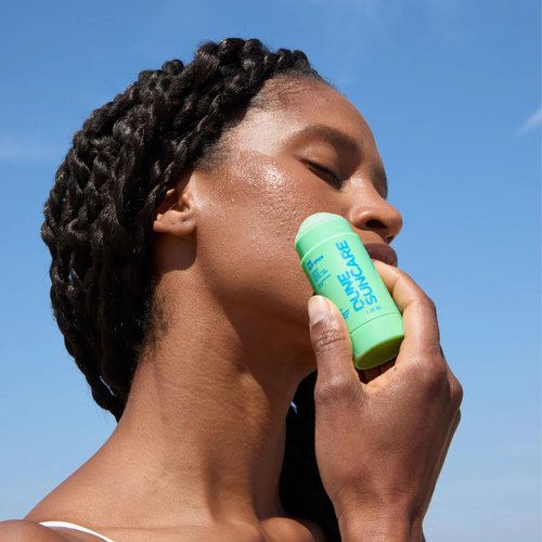 The Slip Stick SPF 50 Invisible Ultra Hydrating Cooling Sunscreen Stick – Fragrance-Free, Clean-Chemical Sunscreen for Face & Body – Vegan, Non-Greasy, Non-Waxy & No White Cast
