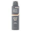 DOVE MEN + CARE Whole Body Deo Aluminum Free Deodorant Spray Cedar + Shea Butter Suitable from Pits, Privates, to Feet with Vitamin E 4 oz
