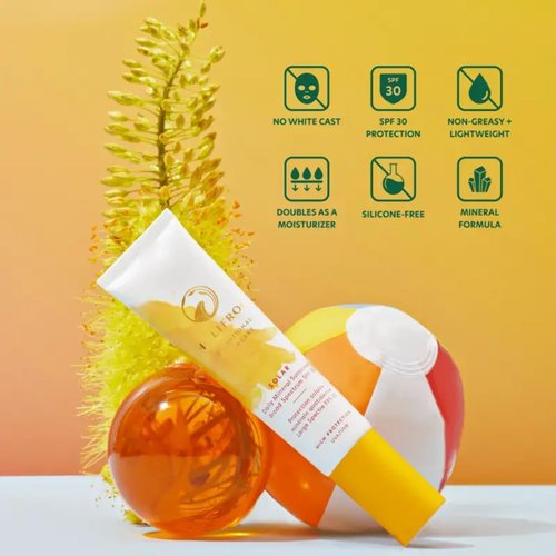 Holifrog Solar Daily Mineral Sunscreen - Broad Spectrum SPF 30 | 60ml (2.1 Fl Oz) for Ultimate Skin Protection