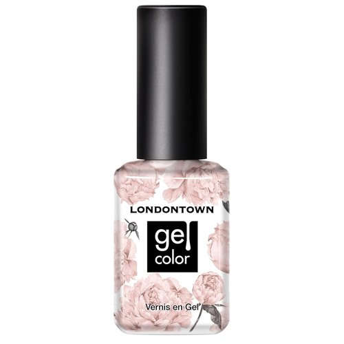 LONDONTOWN Gel Nail Polish - Long-Lasting, Chip-Resistant Glossy Shimmery Natural Beige Brown | 12ml/.40fl oz