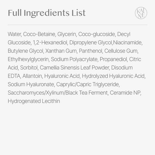 KAINE Kombu Hydrating Daily Cleanser - Gentle Deep Pore Cleanser for Dry & Sensitive Skin, 5.46 fl oz