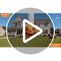 20 Ft Halloween Inflatable Pumpkin Ghost Yard Decorations with LED Lights