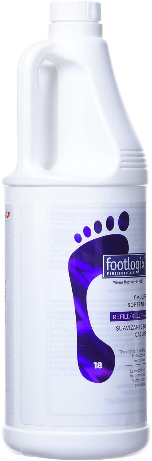 Footlogix Callus Softener - Professional Formula for Smooth Feet | 32 Fl. Oz.