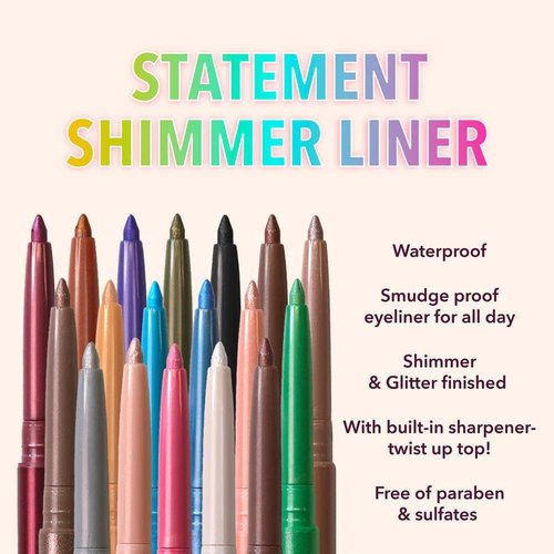 Skiennix Statement Shimmer Liner - Shimmer Royal Blue for Bold Eye Looks | Long-Lasting Formula